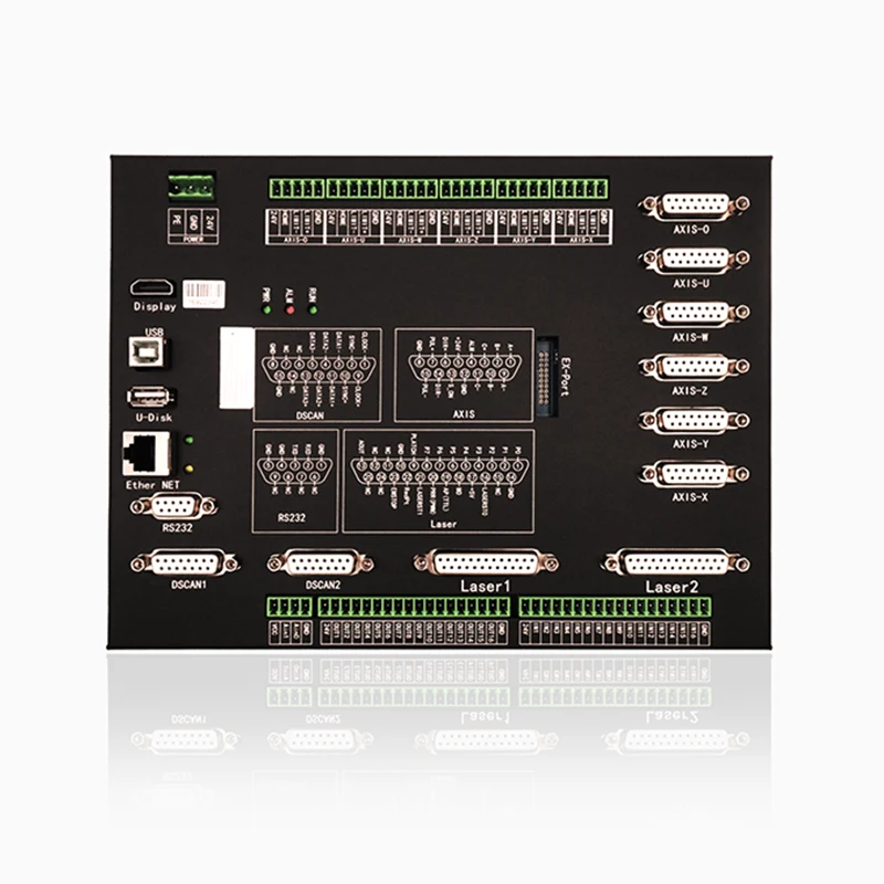 DMS716 Integrated Cultro Die-Galvo laser secans et sculptura imperium tabula in non-mentis