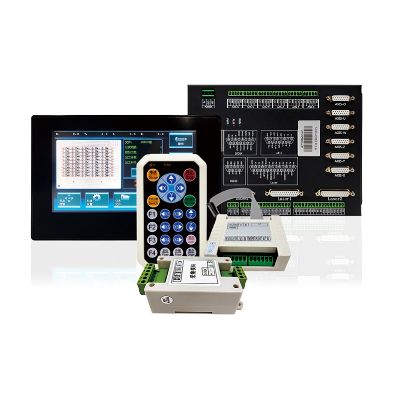 DMS716 Integrated Cultro die-Galvo laser secans et sculptura imperium system