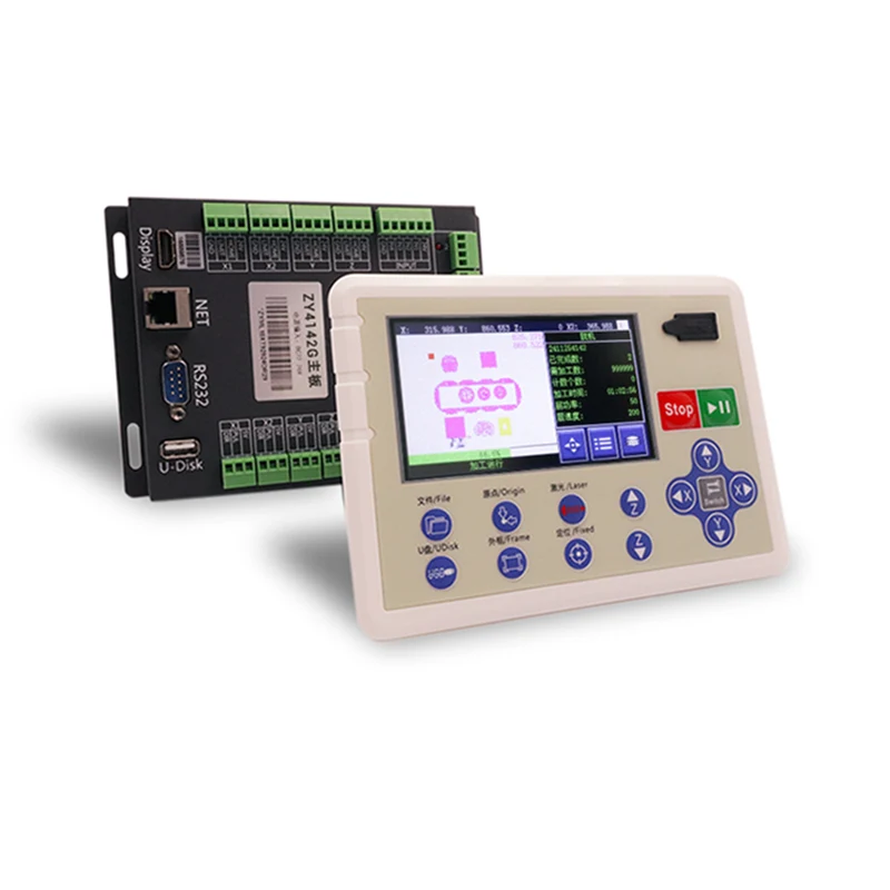 Zy4142g laser secans et sculptura imperium tabula ad textile